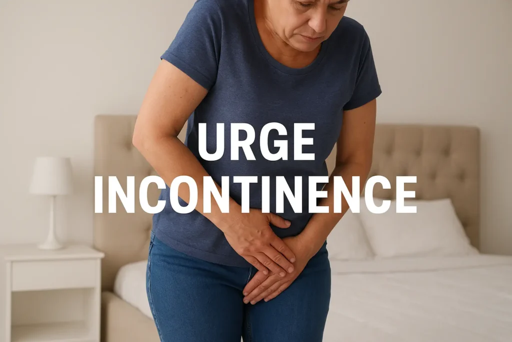 how to manage urge incontinence Petersfield symptoms