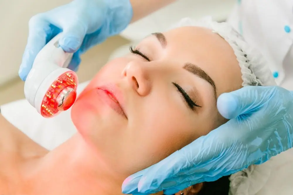 woman having non-surgical Morph8 treatment Petersfield
