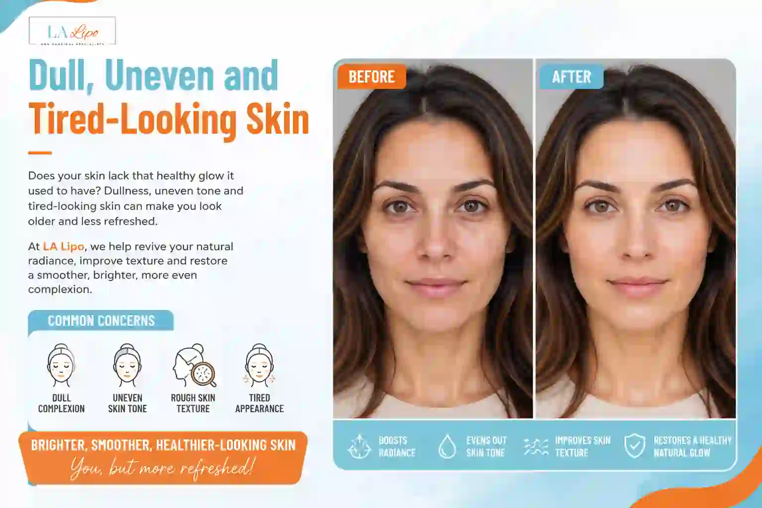 Sign #5: Dull, Uneven and Tired-Looking Skin Petersfield